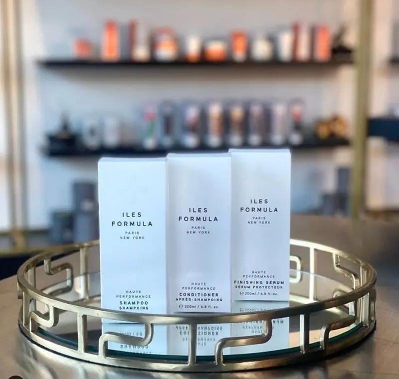 Iles Formula on the salon shelf