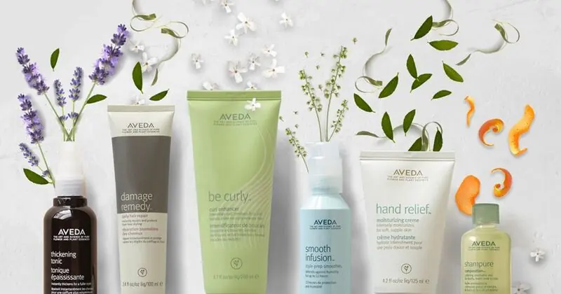 Aveda plant based color and care products